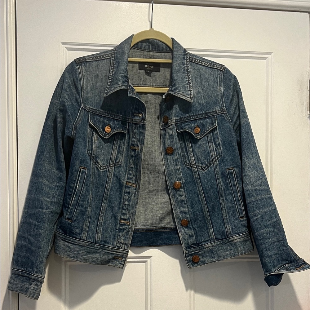 Universal Thread Dark Wash Jean Jacket - image 1